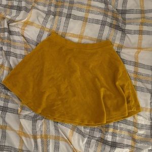 Mustard Yellow Skirt